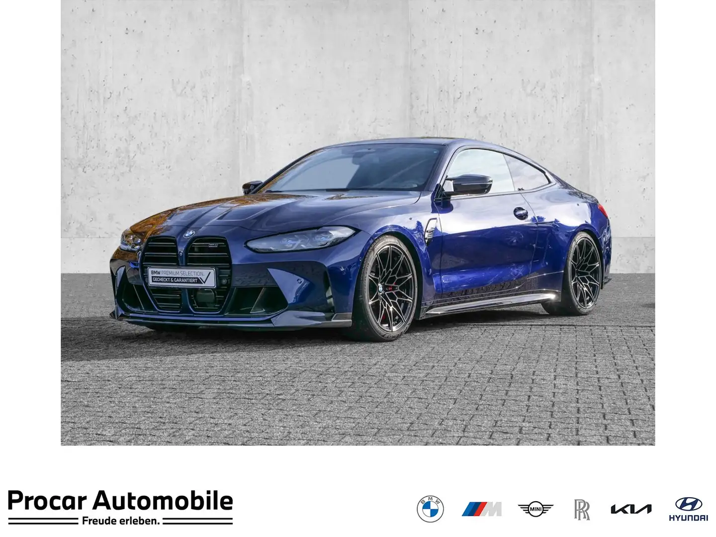 BMW M4 Competition HR DA Pro PA+ 360 Laser Carbon H/K Blau - 1