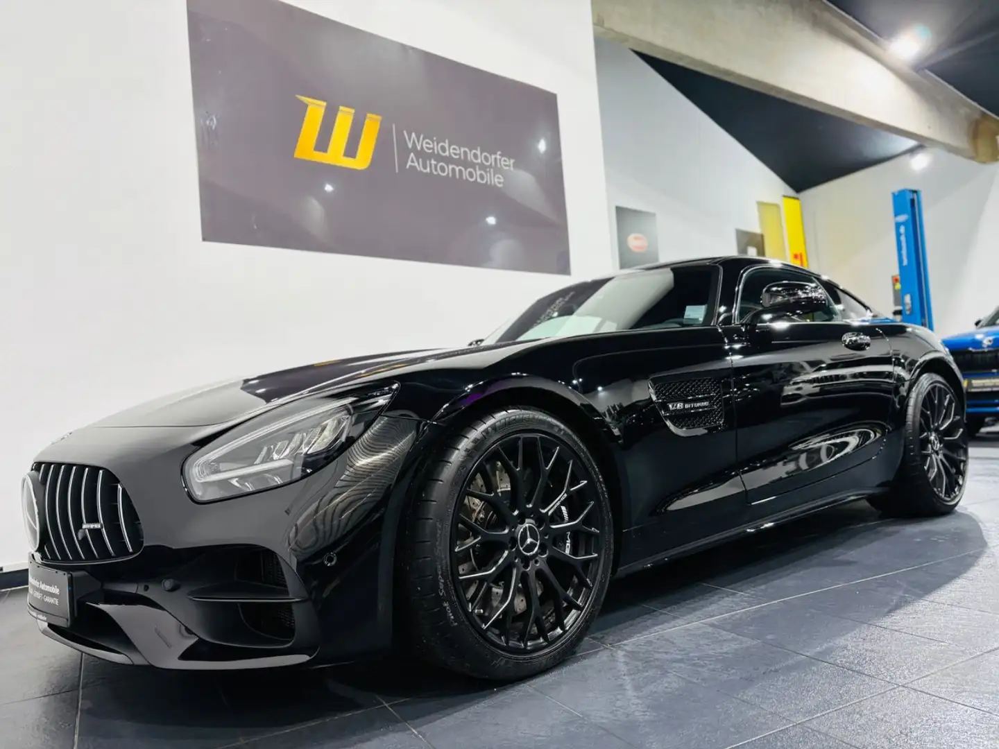 Mercedes-Benz AMG GT NIGHT EDITION*BURMESTER*CARPLAY*CABON*ACC Чорний - 1