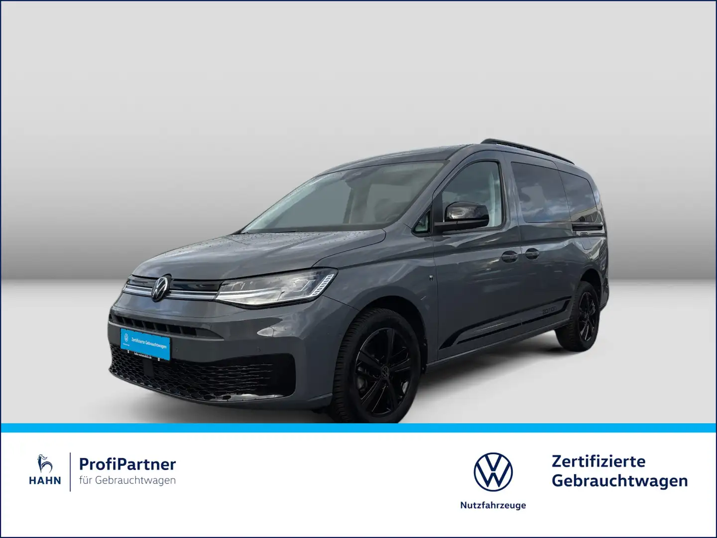 Volkswagen Caddy Edition 1,5TSI 85kW DSG NAVI AGR PANO Grau - 1