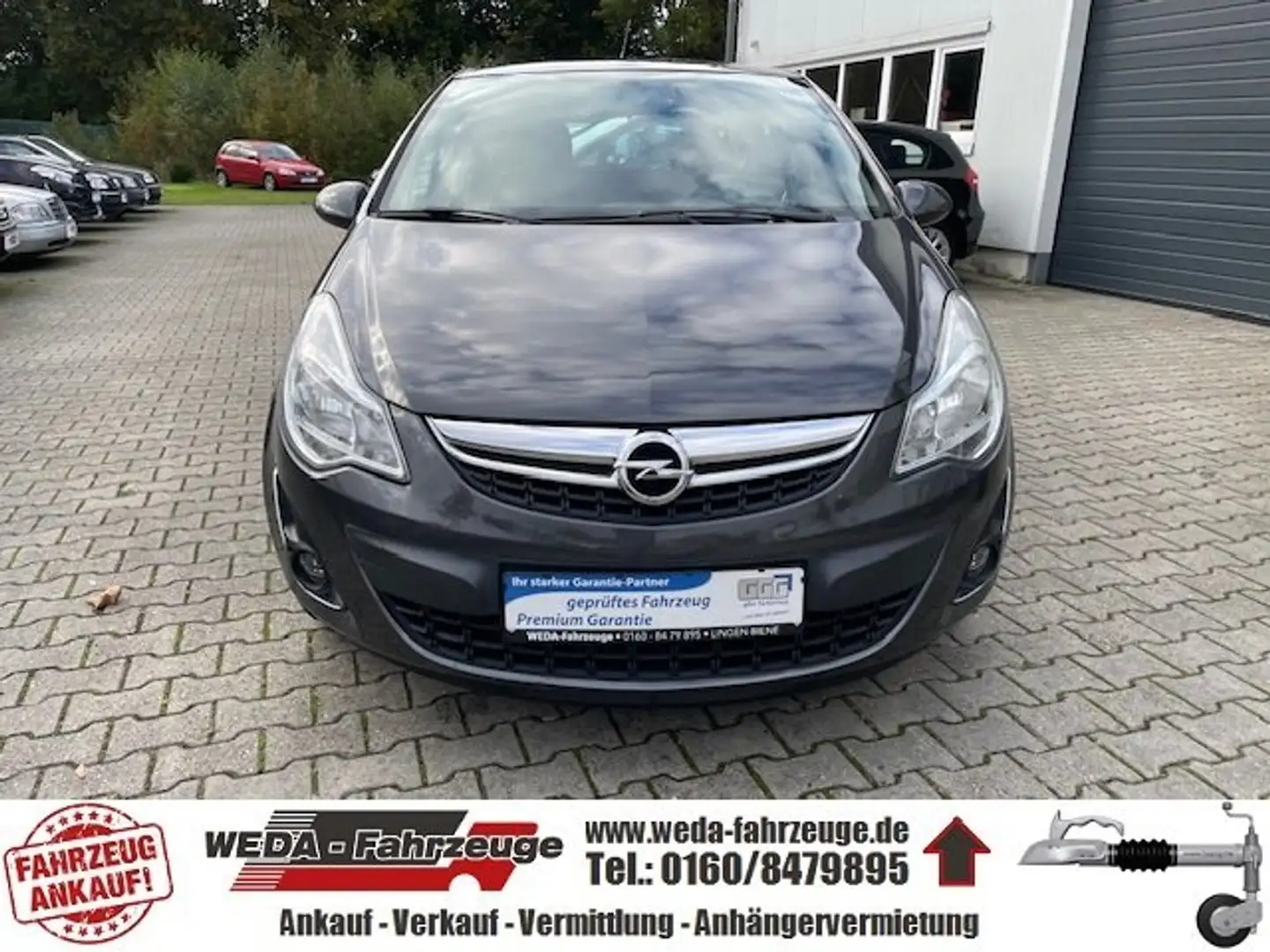 Opel Corsa Satellite - 1. Hand - Scheckheft - TÜV/AU NEU Grau - 2