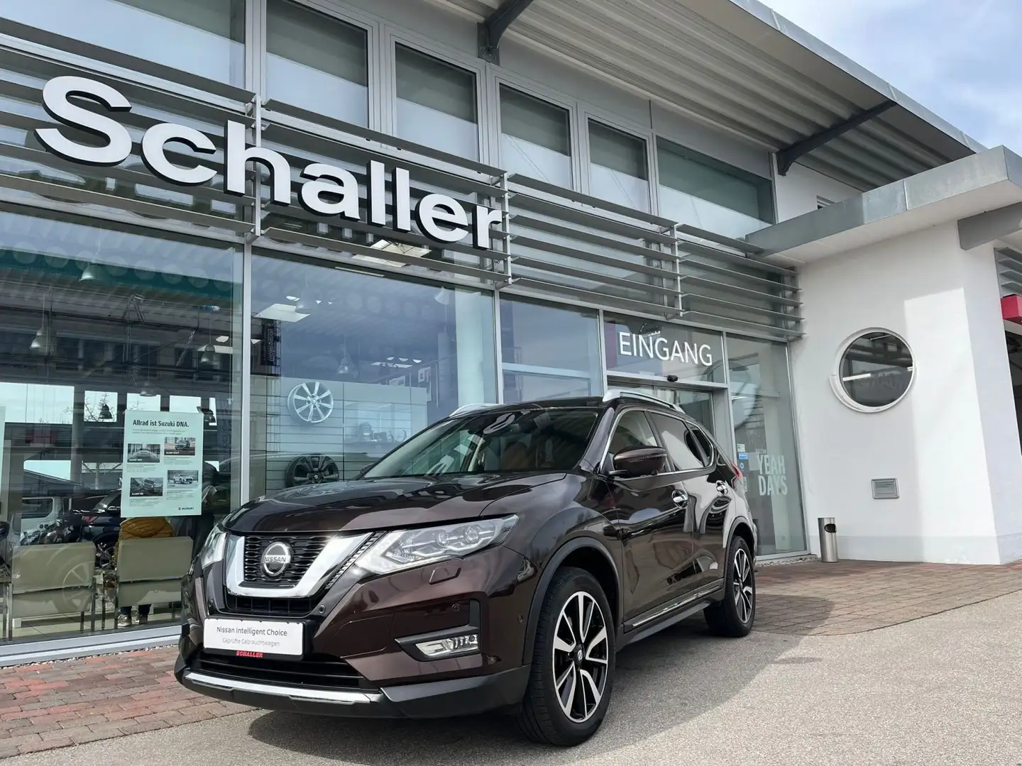 Nissan X-Trail 1.7 dCi TEKNA 4x4i Automatik SZH Leder A Marrón - 2