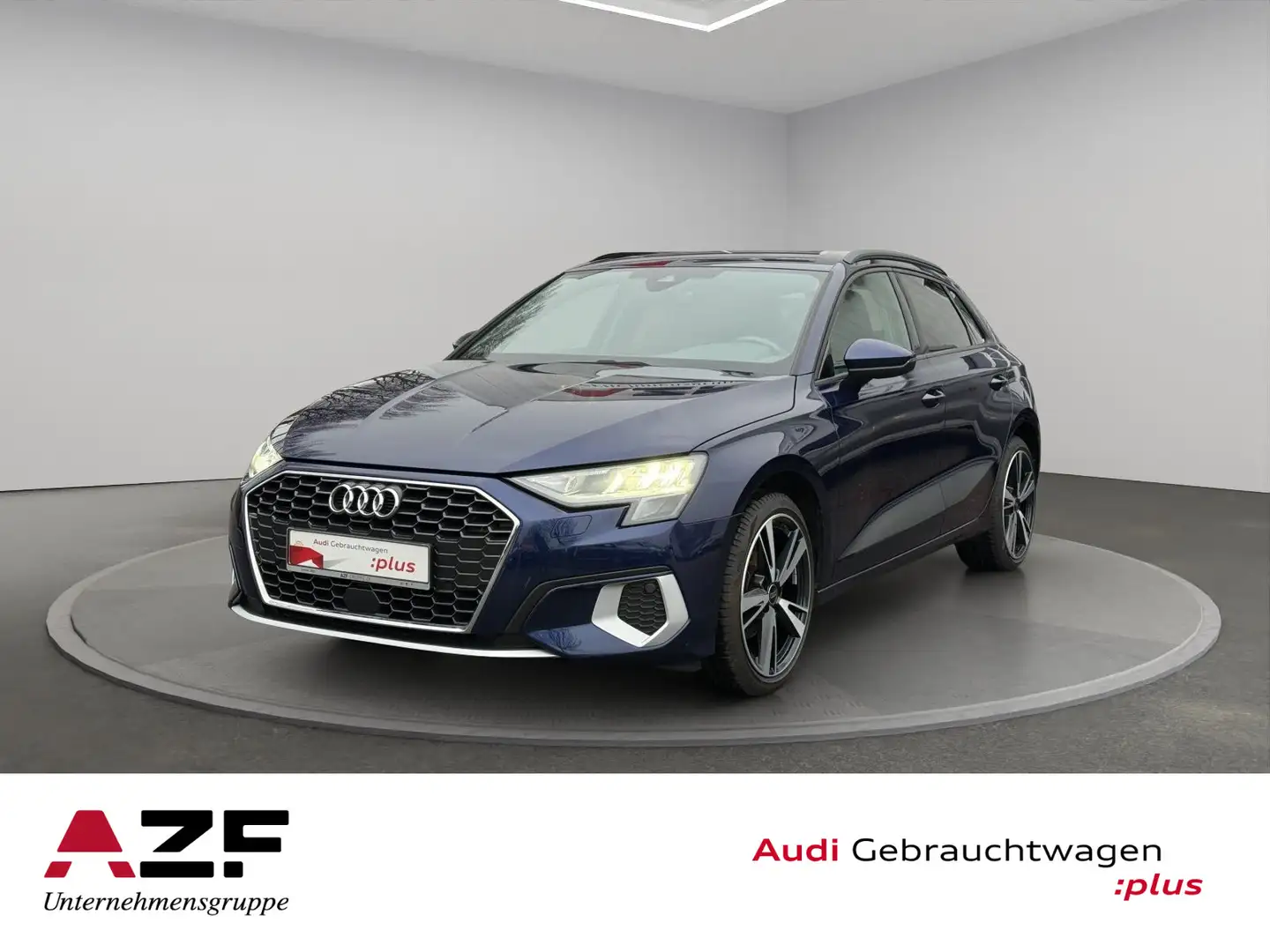 Audi A3 30 TFSI S-tronic advanced STANDHZG. Blau - 1