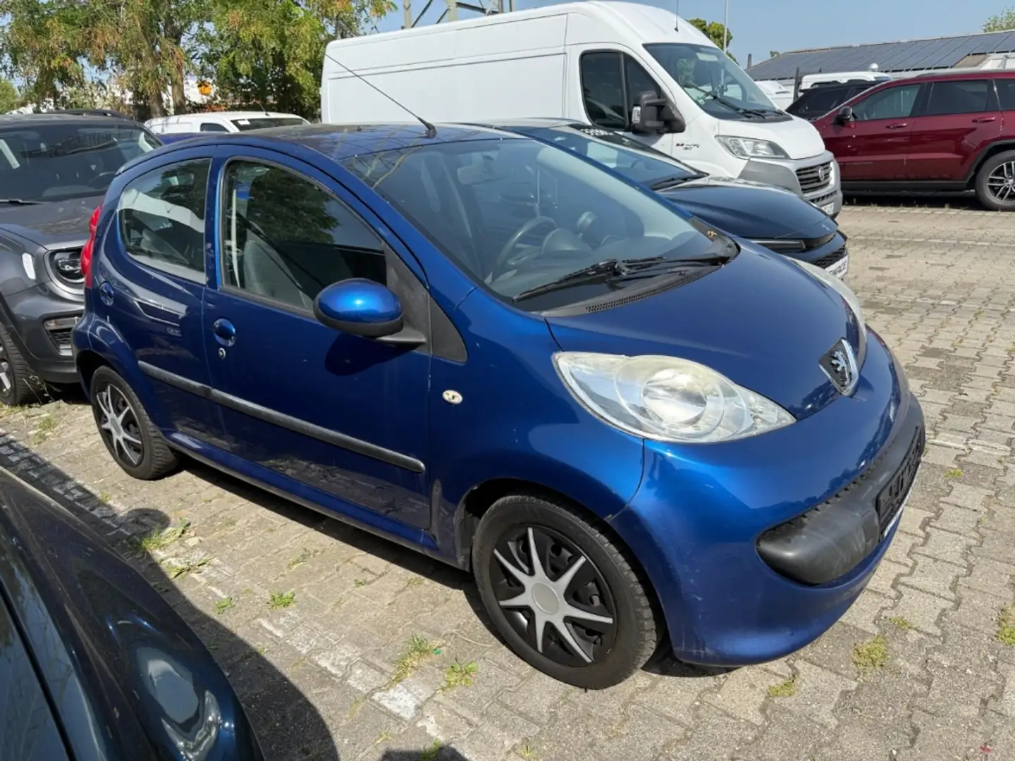 Peugeot 107 Filou 1.0 GA Klima Privacyverglasung teilb.Rücksb Blauw - 2
