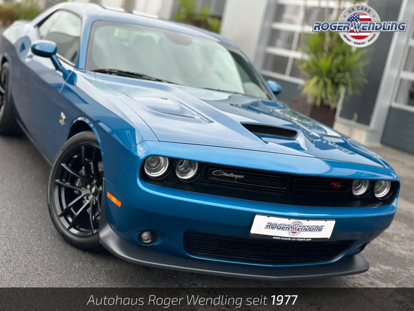 Dodge Challenger CHALLENGER 6,4 1320 DRAG MODE SRT CLEAN CARFAX ! Blau - 1