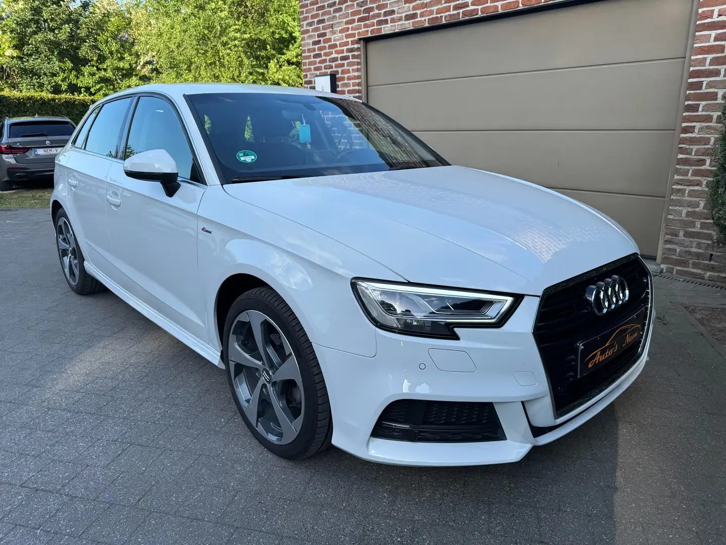 Audi A3 Sportback 30 TDi S-Line (EU6d-TEMP),GARANTIE,NAVI Blanc - 2