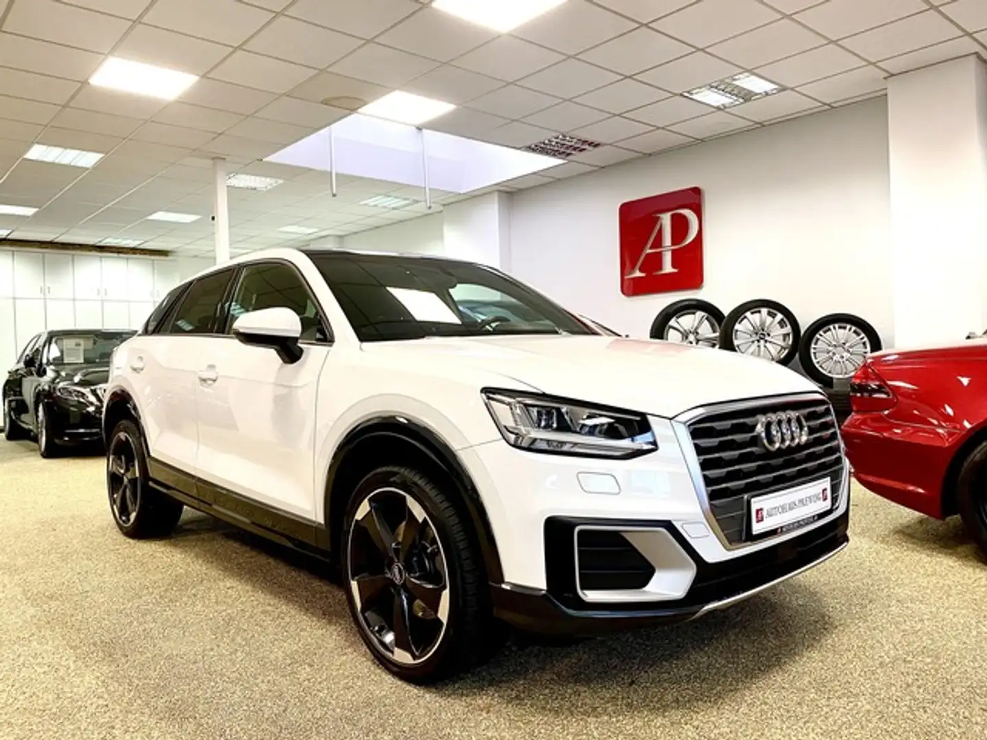 Audi Q2 SPORT/PANO/LED/19 ZOLL S-LINE/ MTL.RATE 205,- Blanco - 2