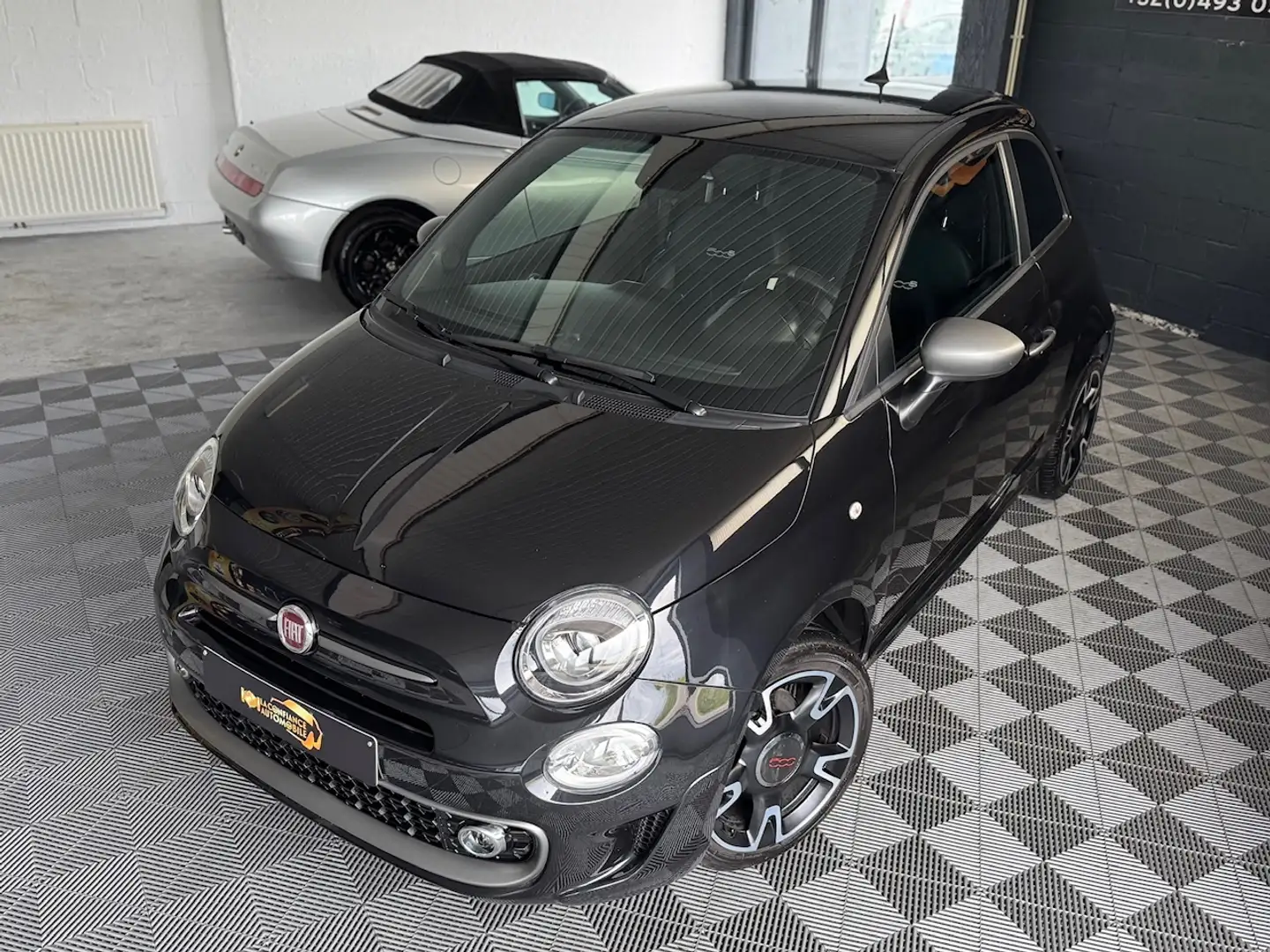 Fiat 500 1.2i Sport 1er propriétaire garantie 12 mois Noir - 2