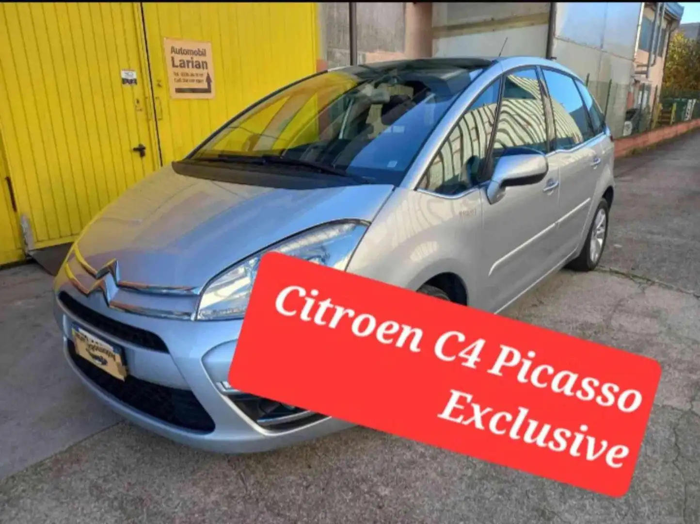 Citroen C4 Picasso 1.6 HDi Exclusive  NEOPATENTATI Argento - 1