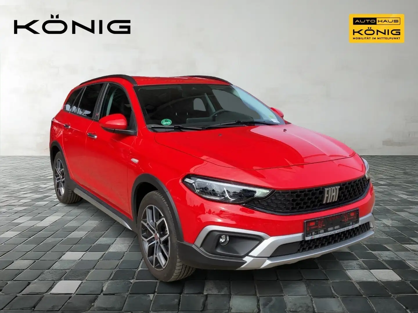 Fiat Tipo 1.5 GSE Mild-Hybrid RED  KLIMA ACC KAMERA Rood - 2