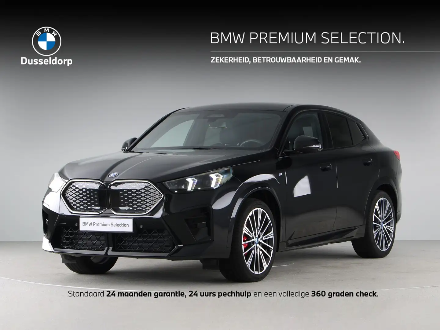 BMW iX2 eDrive20 67 kWh Zwart - 1