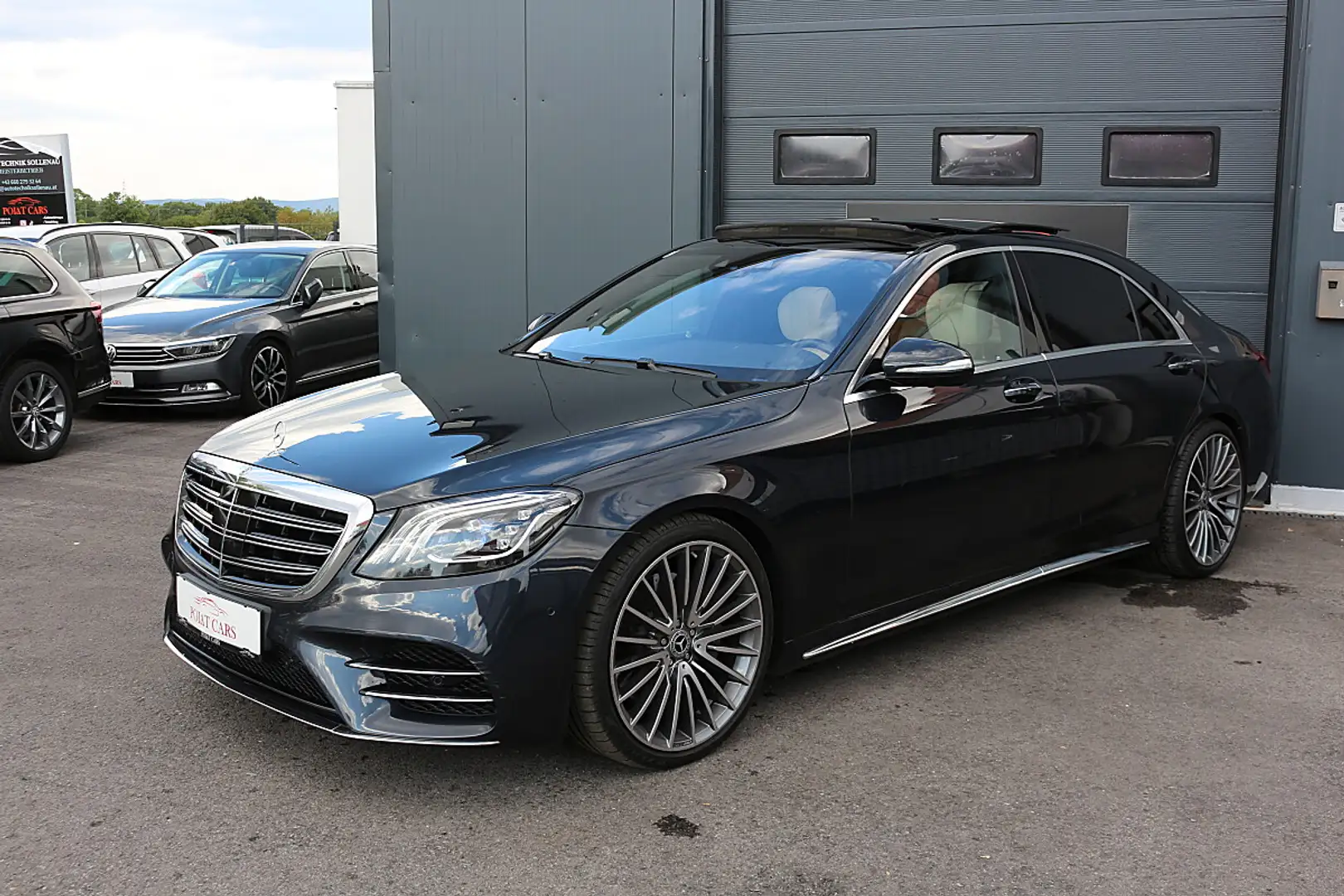 Mercedes-Benz S 400 d 4MATIC Aut. Grau - 2