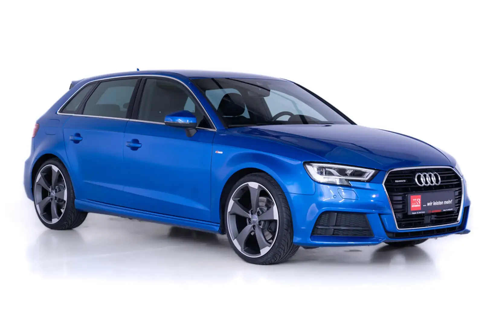 Audi A3 S-line QUATTRO, 19'',  ACC/LED/RFK Bleu - 2