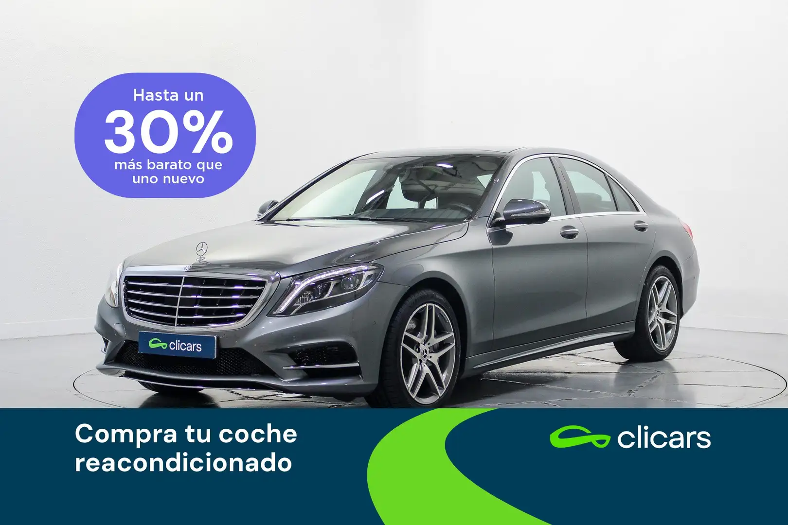 Mercedes-Benz S 350 350d 9G-Tronic Argent - 1