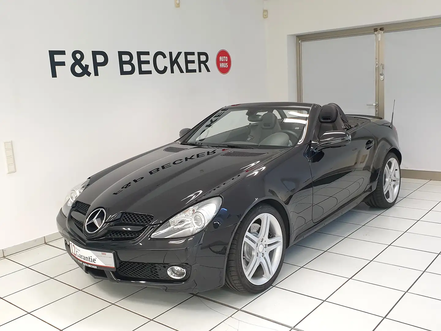 Mercedes-Benz SLK 200 Kompressor Sport Edition Automatik Leder Navi SHZ Schwarz - 2
