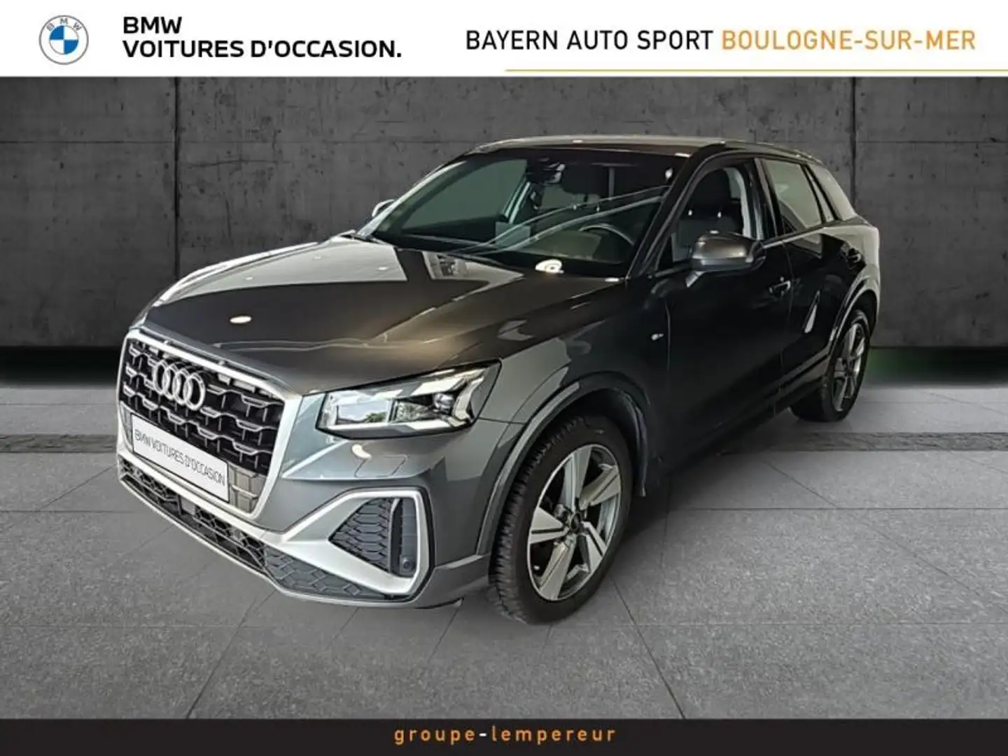 Audi Q2 35 TFSI 150ch S line S tronic 7 Blanc - 1