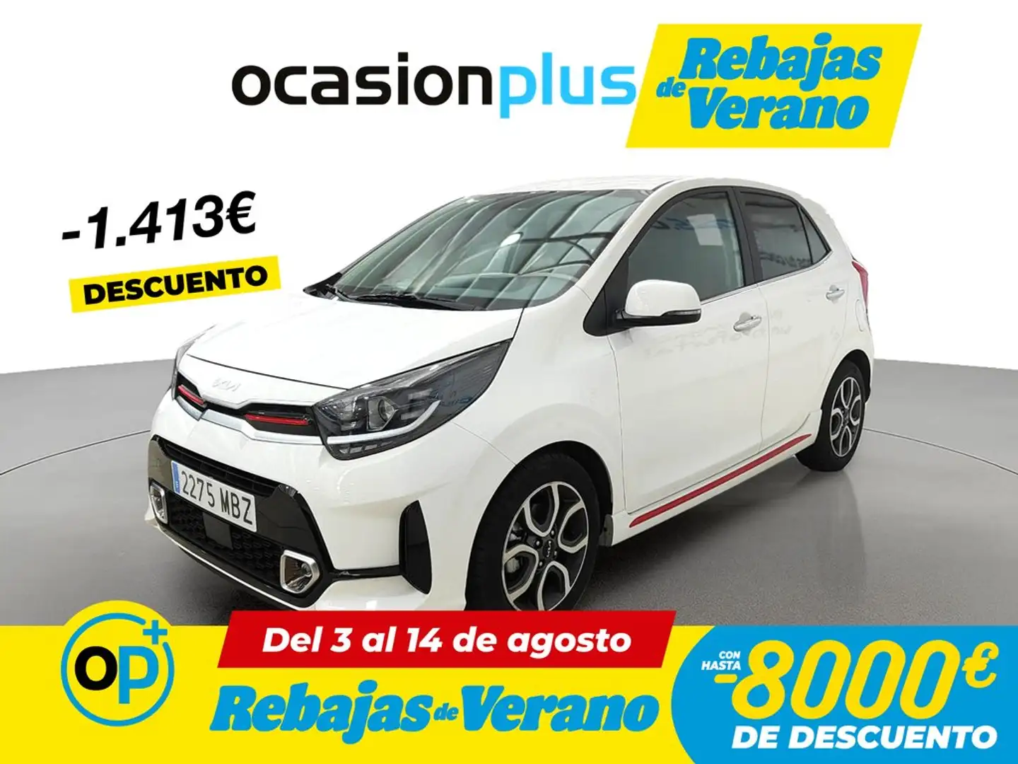 Kia Picanto 1.2 DPi AMT GT-Line Blanco - 1
