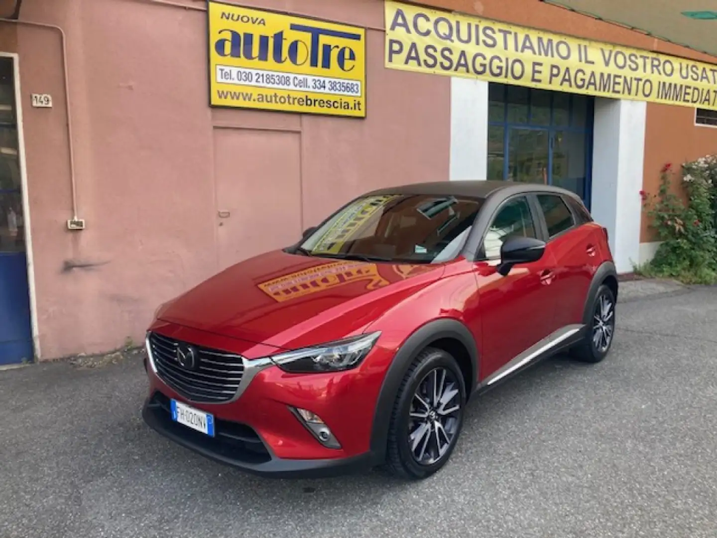 Mazda CX-3 1.5L Skyactiv-D Exceed Rosso - 1