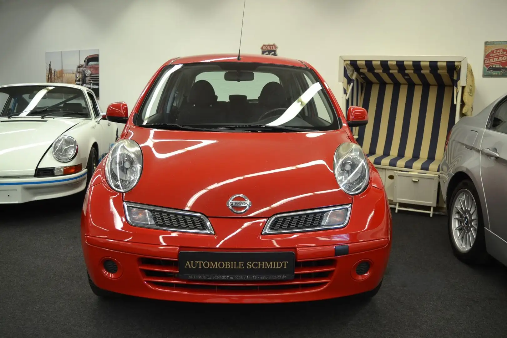 Nissan Micra I-Way (KIMAANLAGE-1.HAND!) Rood - 2