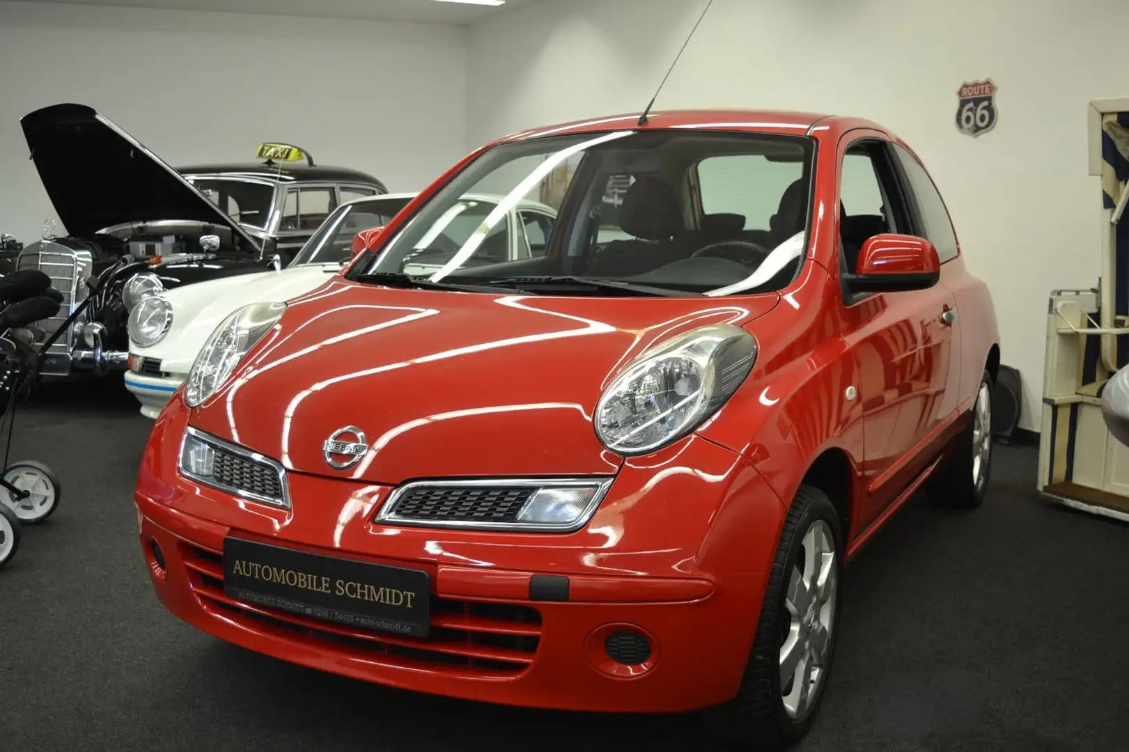 Nissan Micra I-Way (KIMAANLAGE-1.HAND!) Rood - 1