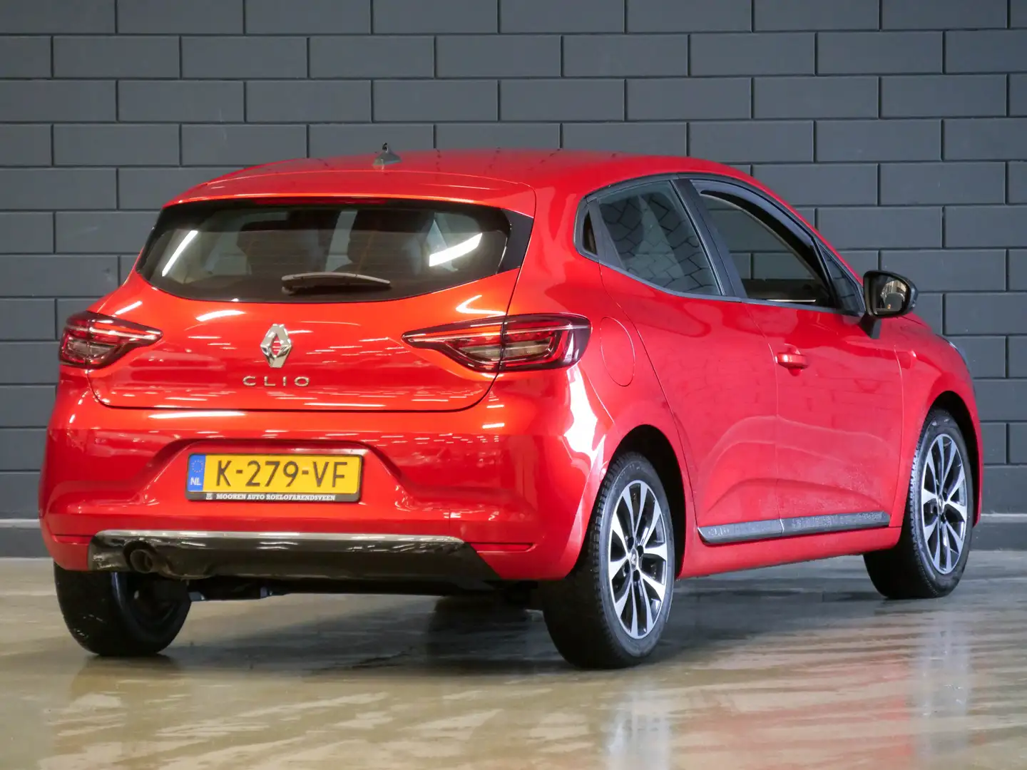 Renault Clio 1.0 TCe Zen | LEDER | NAVIGATIE | Rood - 2