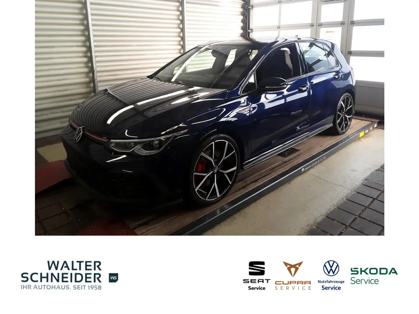 Volkswagen Golf GTI Golf 2.0 TSI GTI Pano Navi LED 19 Zoll ACC DCC Blau - 1