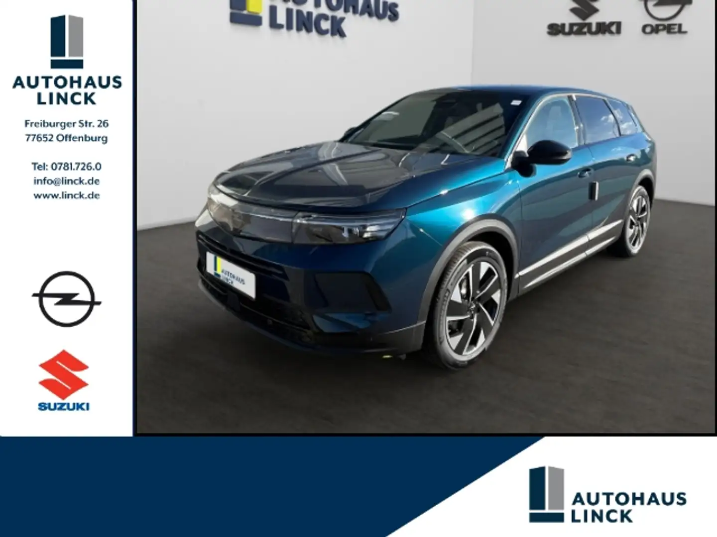 Opel Grandland 1.2 48V Mild-Hybrid 100kW GS EU6e Blau - 1