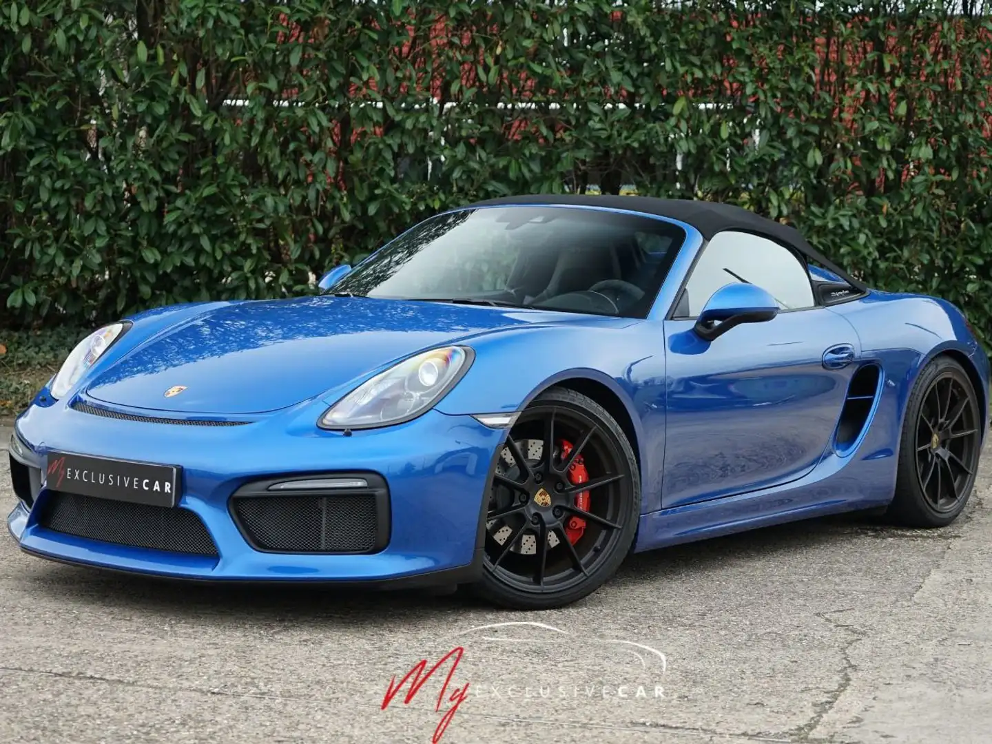 Porsche Boxster 981 Boxster Spyder 3.8i 375 ch Superbe Bleu Saphir Blau - 1