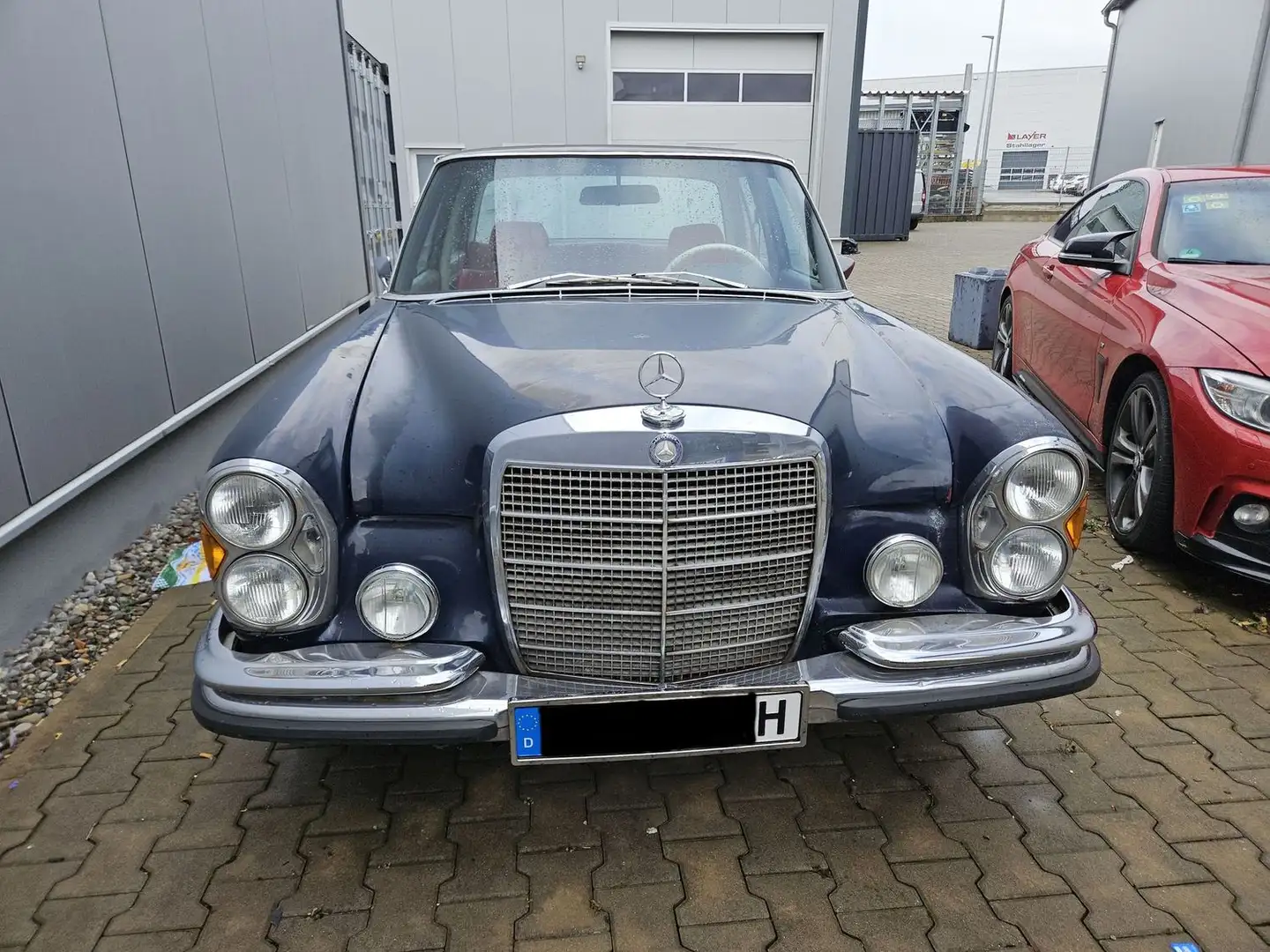 Mercedes-Benz 280 S W108 Oldtimer*H-Zul.*Leder*Fahrbereit Blau - 2