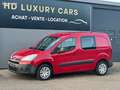 Citroen Berlingo 1,6 HDI 90ch, 5cv diesel, 4 portes Rouge - thumbnail 1