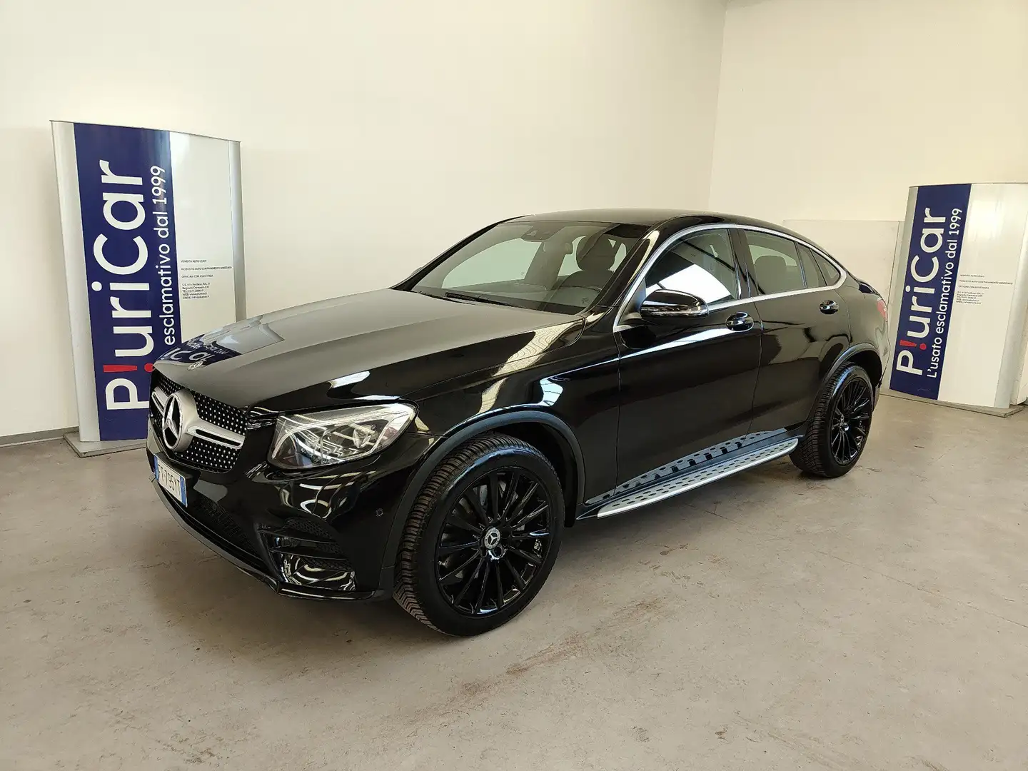 Mercedes-Benz GLC 250 d 4Matic Coupé Premium 204cv auto Pelle Navi 20" Schwarz - 1