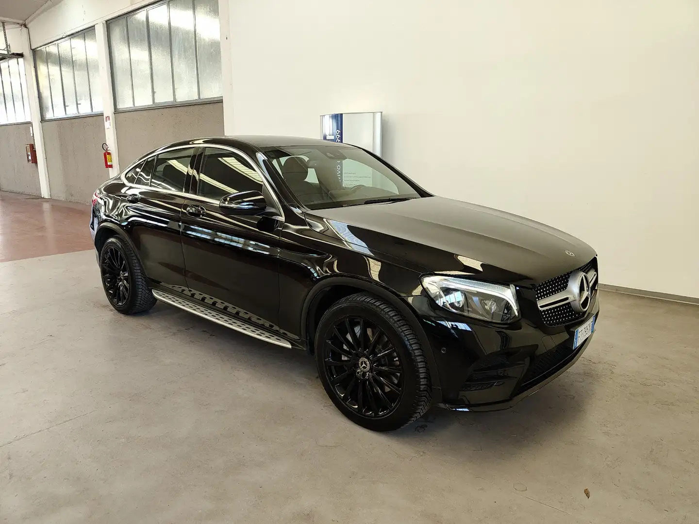Mercedes-Benz GLC 250 d 4Matic Coupé Premium 204cv auto Pelle Navi 20" Schwarz - 2