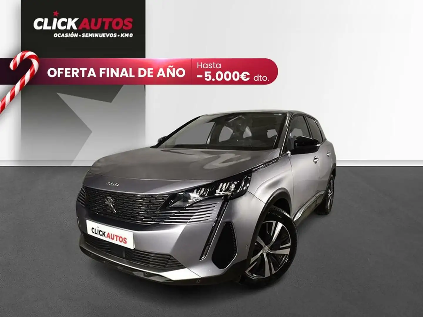 Peugeot 3008 1.5 BlueHDI 130CV Allure Pack EAT8 Gris - 1