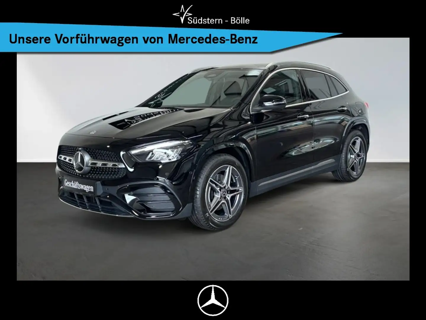 Mercedes-Benz GLA 220 d 4M AMG+AMBIENTE+MBUX+AHK+KAMERA+NAVI Noir - 1