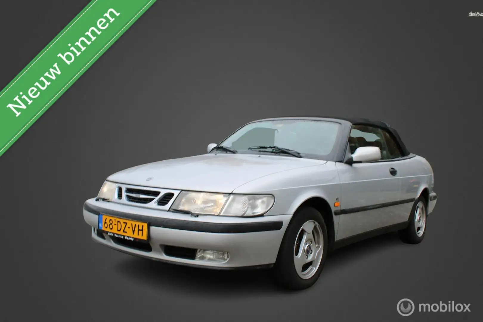Saab 9-3 Cabrio 2.0t SE. Clima control. Parkeersensoren ach Grijs - 1