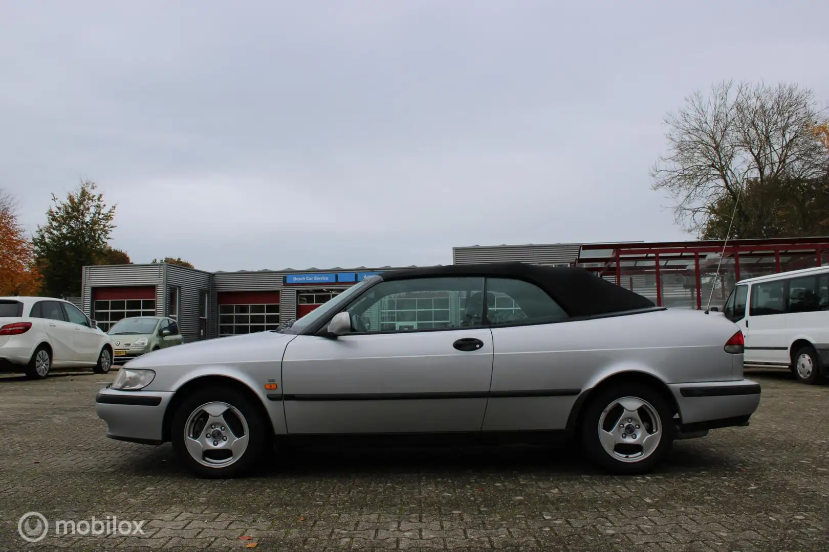 Saab 9-3 Cabrio 2.0t SE. Clima control. Parkeersensoren ach Grijs - 2