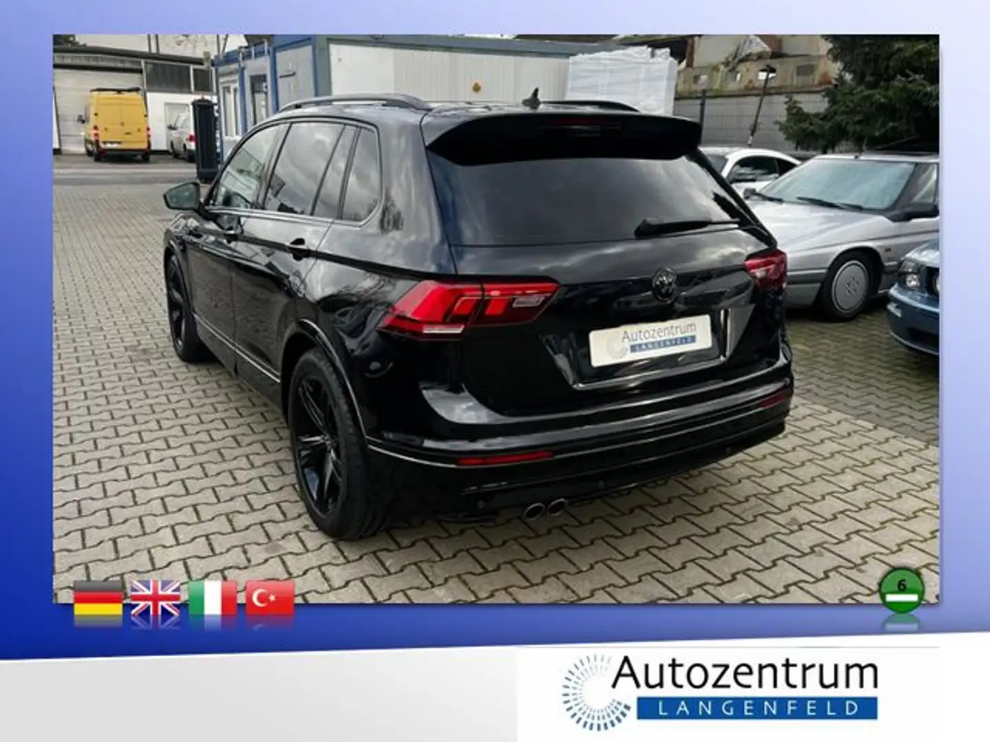 Volkswagen Tiguan 2.0 TSI DSG 4Motion R-Line *LED*AHK*NAVI* Schwarz - 2
