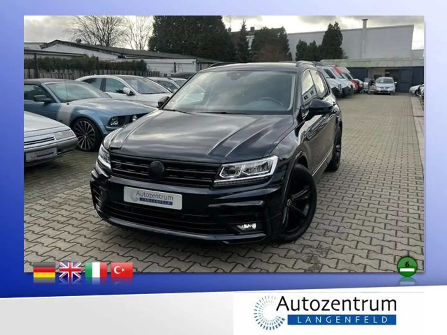 Volkswagen Tiguan 2.0 TSI DSG 4Motion R-Line *LED*AHK*NAVI* Noir - 1