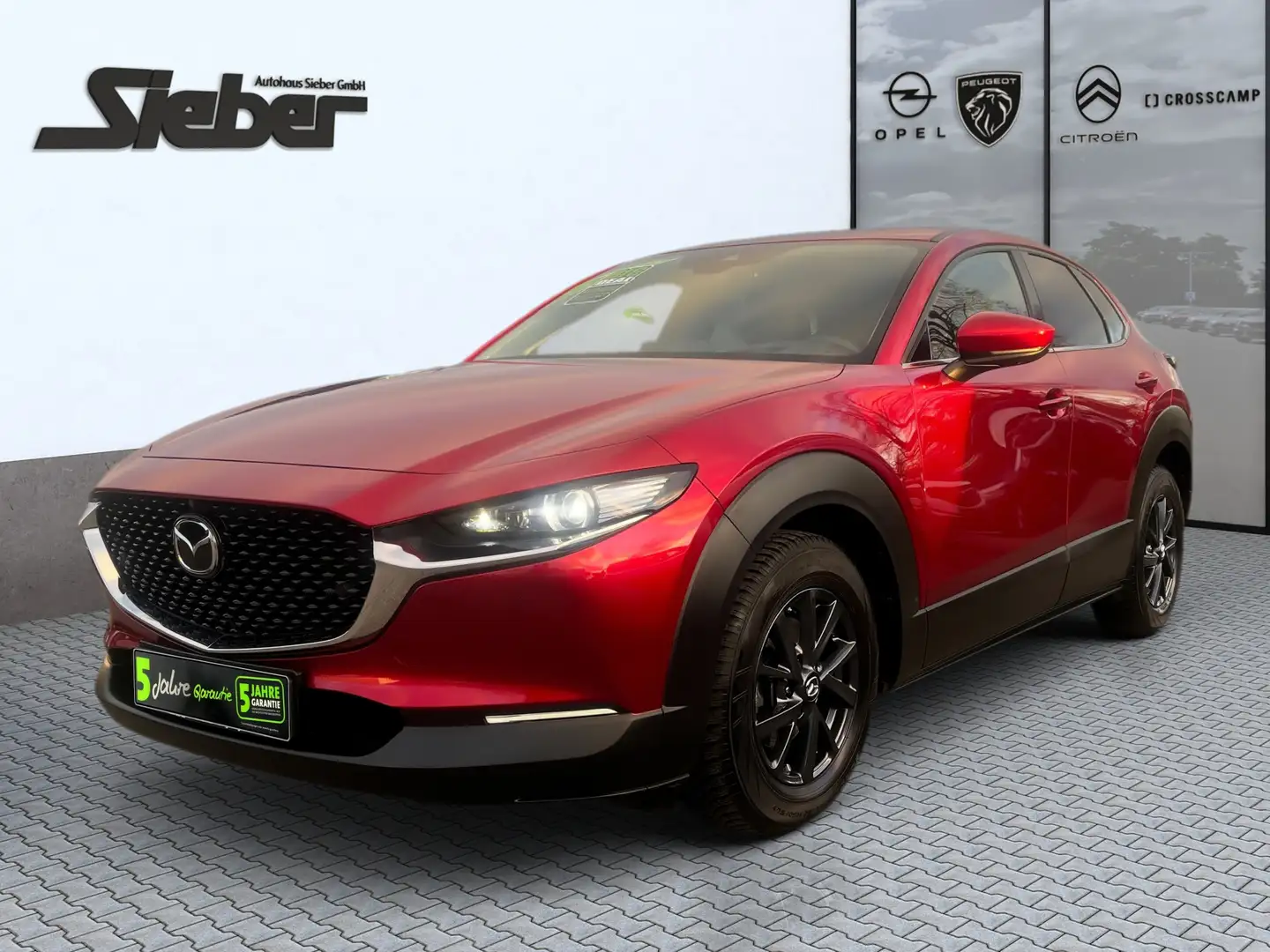 Mazda CX-30 SKYACTIV-X Hybrid Edition Kamera Navi SHZ Rood - 2