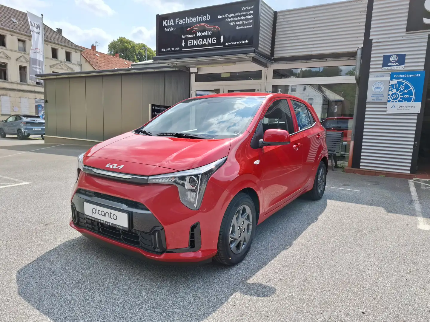 Kia Picanto 1.0 Vision AUT,KAM,NAVI Rojo - 1