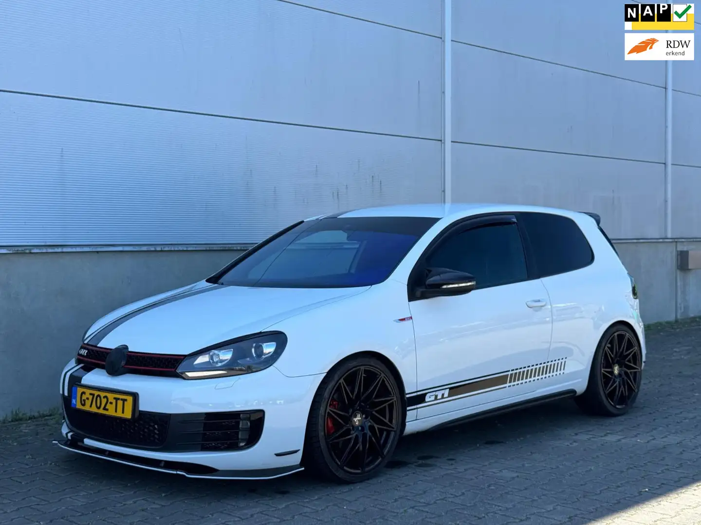 Volkswagen Golf GTI 2.0 DSG 280 PK! CLIMA|NAVI|CRUISE|LEER| Blanc - 1