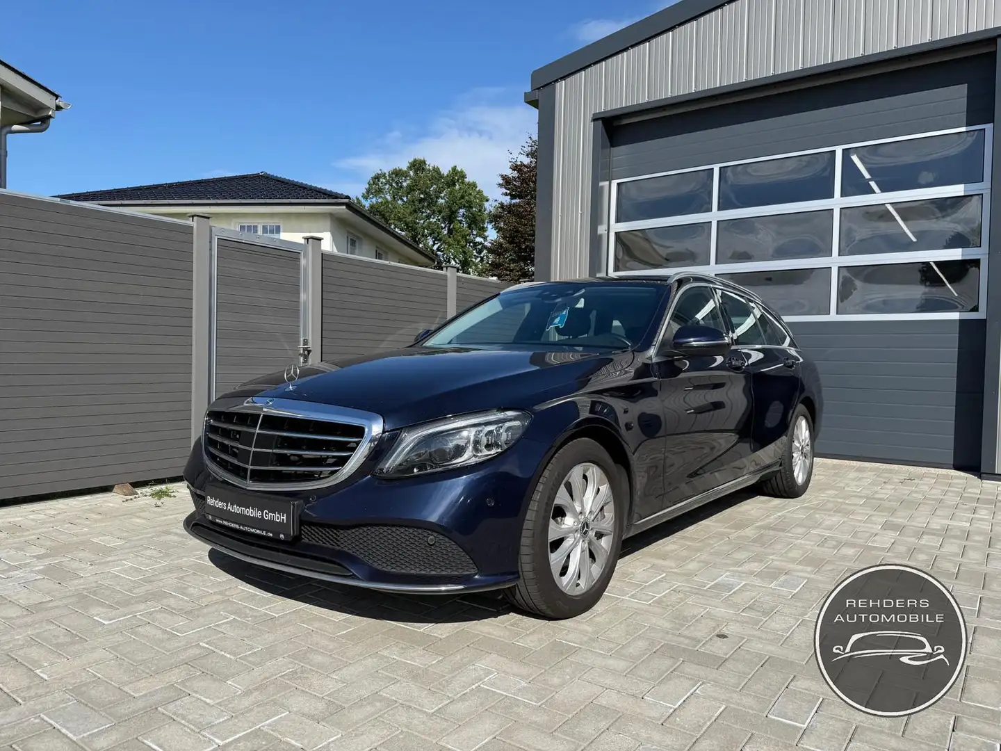 Mercedes-Benz C 400 T 4Matic RFK SHZ Burmester ACC LED AppleCa Blau - 2