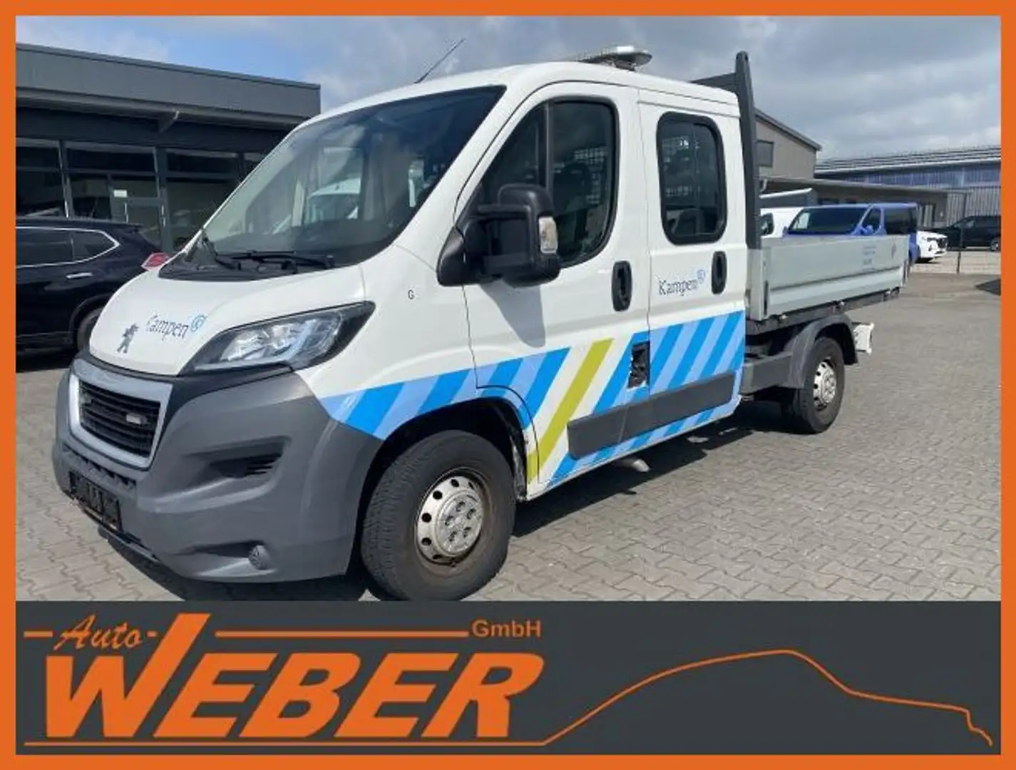 Peugeot Boxer Pritsche Doka. 333 L2 HDi 110 Klima AHK - 1