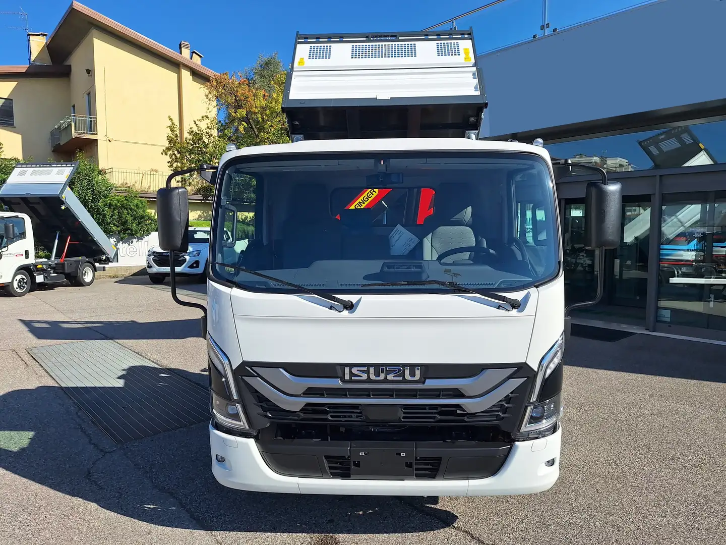 Isuzu M30 75qli Gru Palfinger PK4200B Ribaltabile Tril Weiß - 2