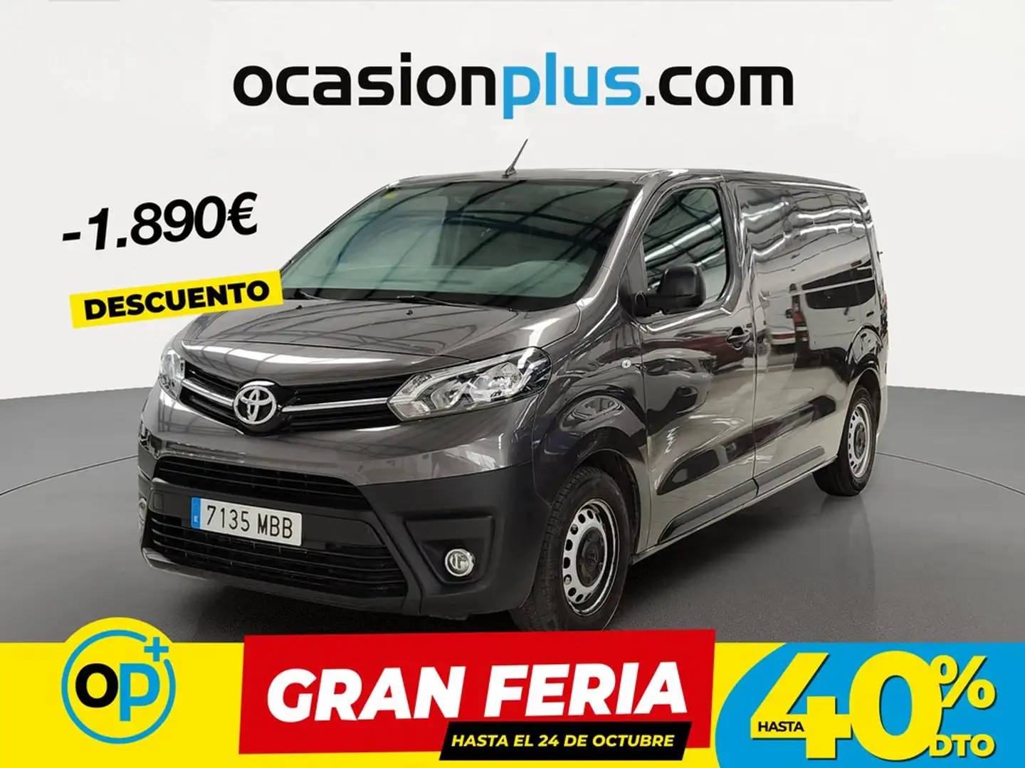 Toyota Proace Van L1 2.0D VX 145 Gris - 1