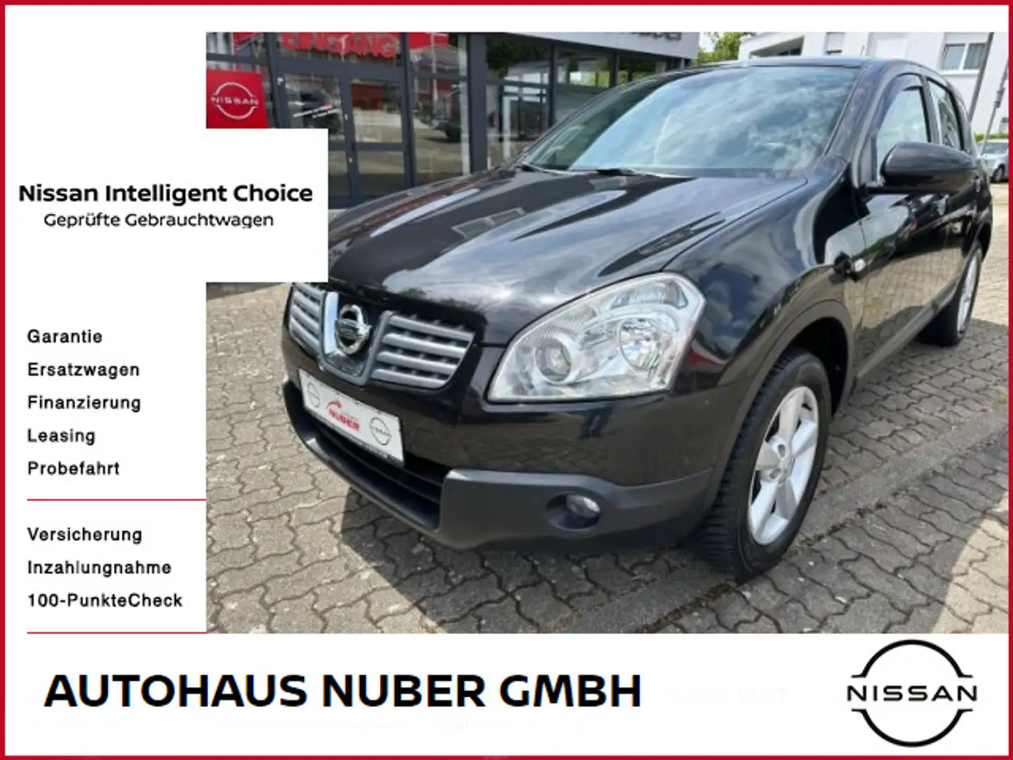 Nissan Qashqai 2,0 Acenta AHK Noir - 1