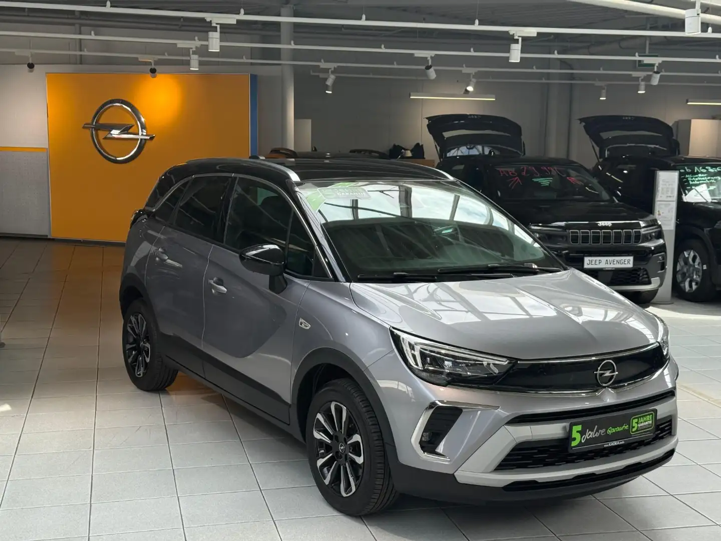 Opel Crossland 1.2 LED,AGR,Lenk+Sitzheizung,KlimaA. Grau - 2