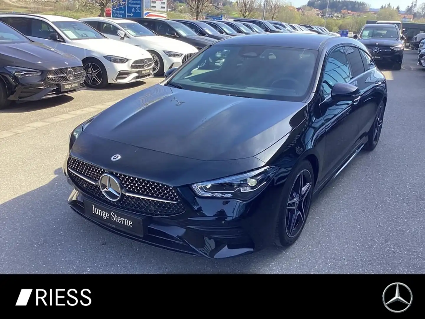 Mercedes-Benz CLA 250 4M SB AMG+Night+Pano+Distr.+Navi+Kamera Schwarz - 1