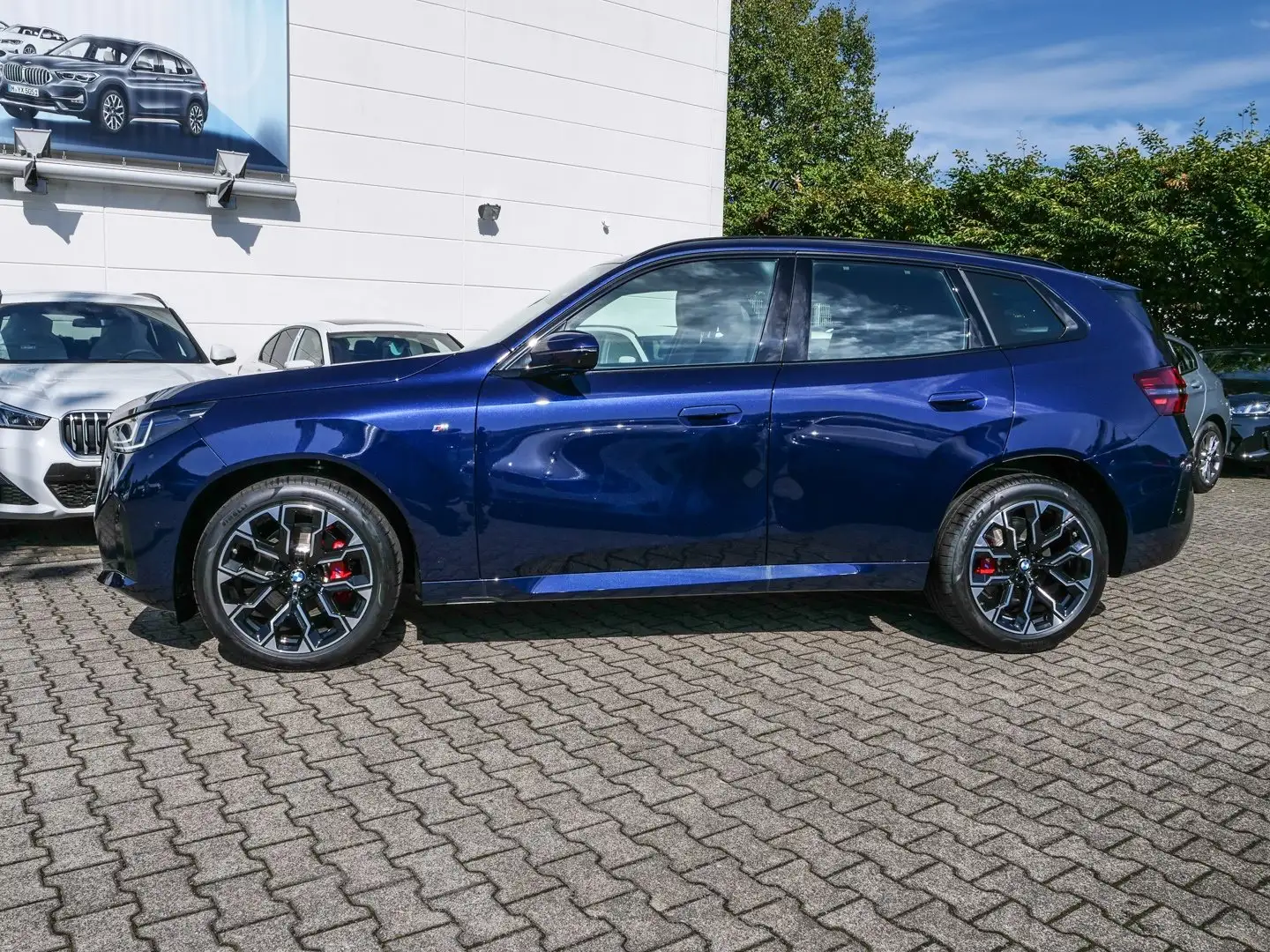 BMW X3 20 xDrive M Sport Pro AHK SHZ LM20 Bleu - 2