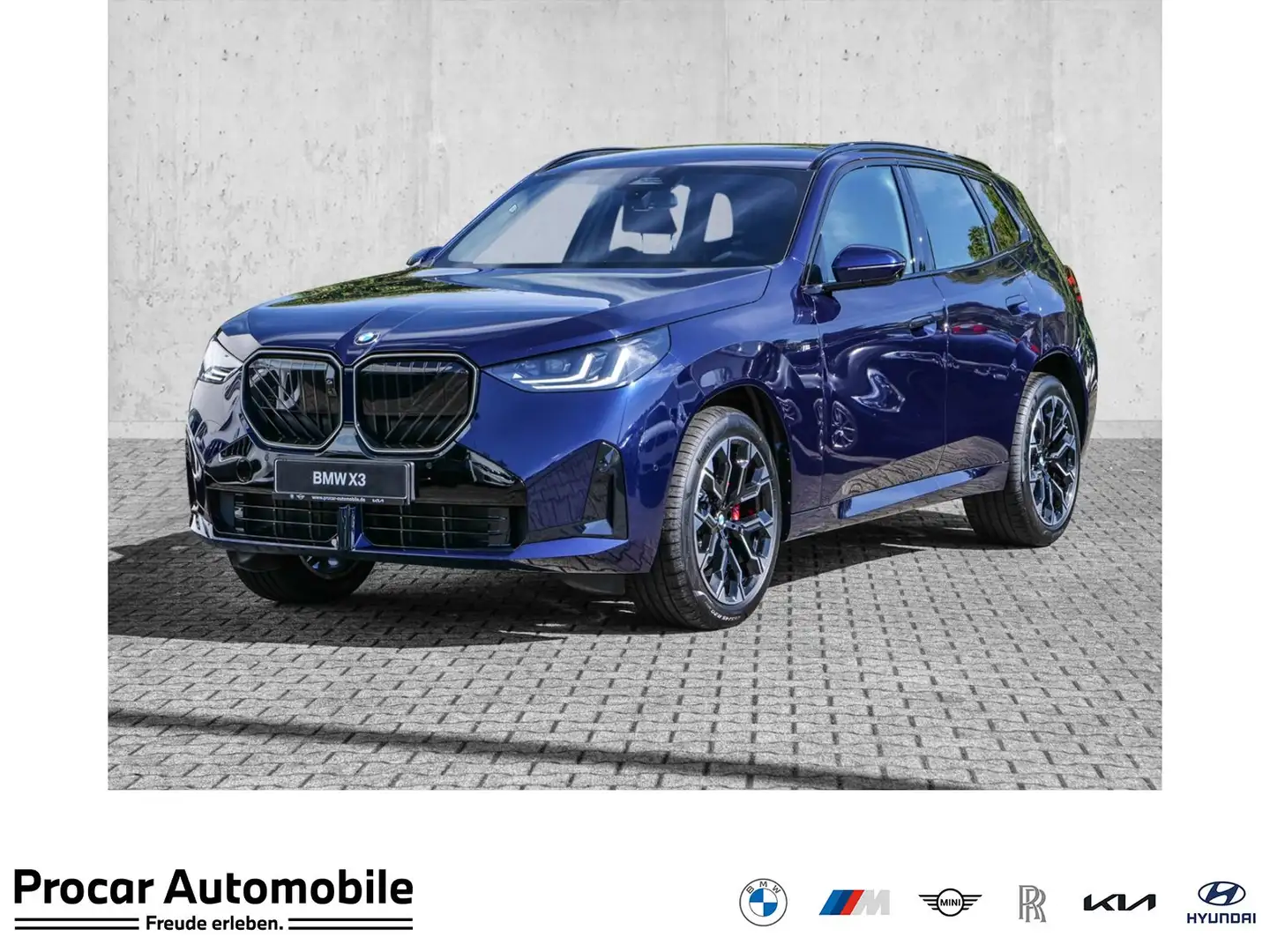 BMW X3 20 xDrive M Sport Pro AHK SHZ LM20 Blu/Azzurro - 1