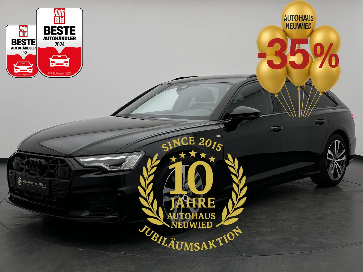Audi A6 A6 Avant 40 TDI quattro+OPTIK-SW+S-LINE+VIRTUAL+ Чёрный - 1
